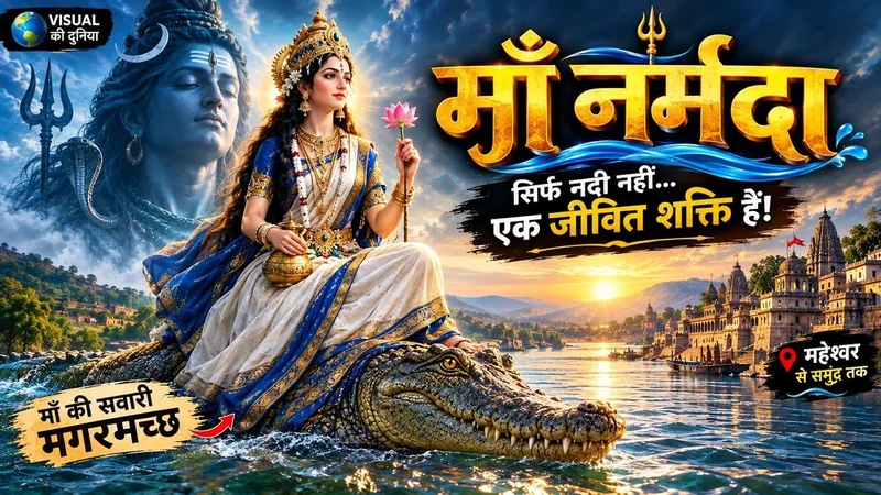 माँ नर्मदा का अनसुना रहस्य! अमरकंटक से समुद्र तक का सफर